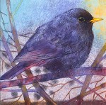 vierkante dubbele
wenskaart met envelop
Loes Botman